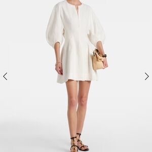 Faithfull the Brand Soleil linen minidress